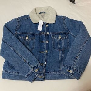 Outerknown Peacenik Jean Jacket. NWT